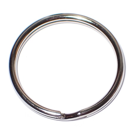 Midwest Fastener Steel, Split Ring, Nickel 10 PK 38507
